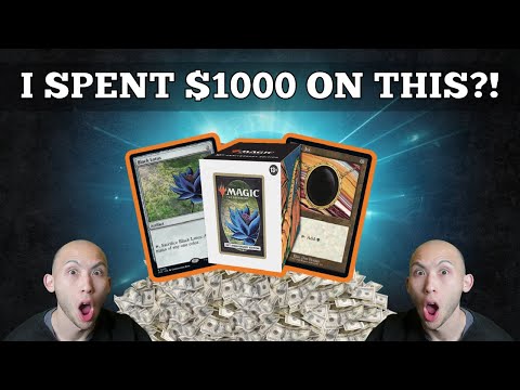 I SPENT $1000 SO YOU DON'T HAVE TO | Magic 30th Anniversary Booster Unboxing