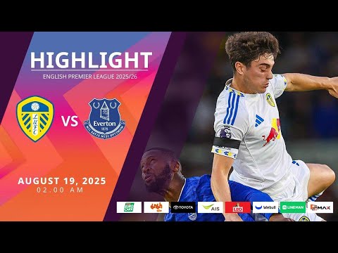 PremierLeague : ลีดส์ ยูไนเต็ด vs เอฟเวอร์ตัน (19-08-68)