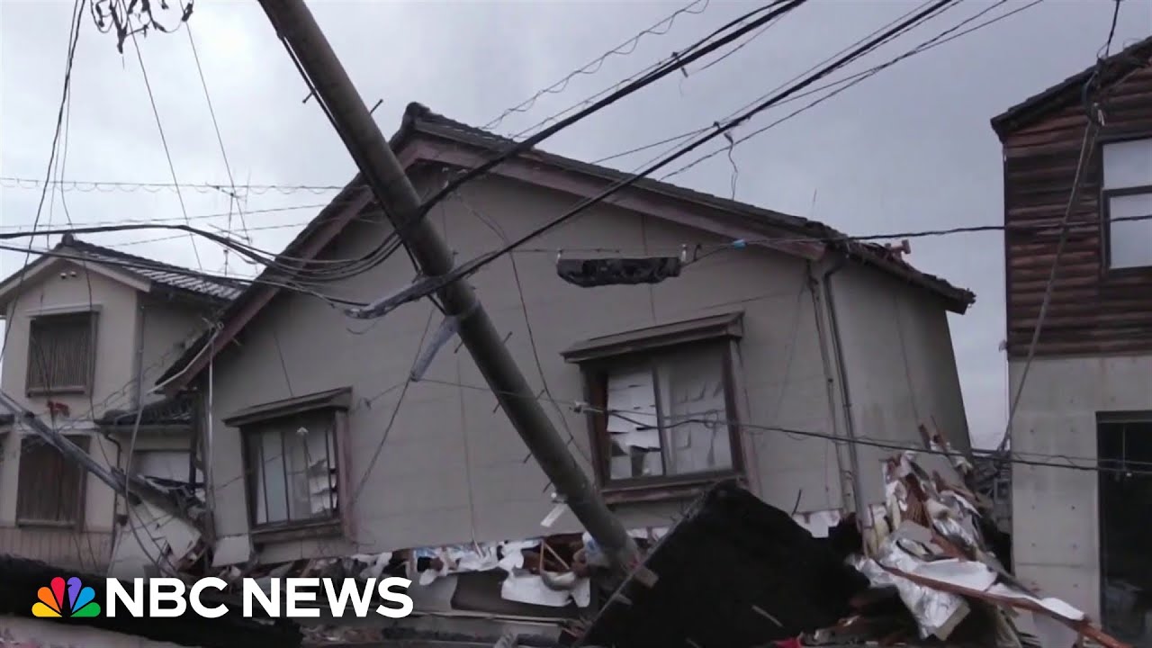 Japan searching for earthquake survivors as death toll rises