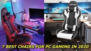 7 Best Chairs for PC Gaming 2020
