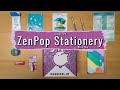 Unboxing The June 2021 ZenPop Stationery Box Blue Sky