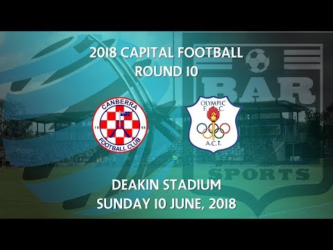 2018 Capital Football Round 10 - Canberra FC v Canberra Olympic