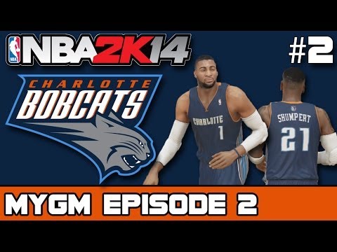 NBA 2K14 - MyGM Ep.2 | Charlotte Bobcats | Drummond & Shumpert Debut for Charlotte!