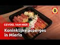 Het Hof van Huijbers In Mierlo kleurde haar asperges speciaal voor Koningsdag oranje.