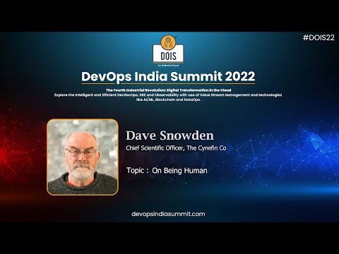 Dave Snowden: "A systematic approach to cultural transformation for development teams"