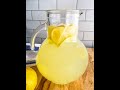 Homemade Lemonade Recipe.