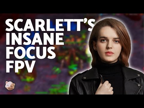 FPV: SCARLETT Refuses to Die vs Protoss Harassment! - StarCraft 2