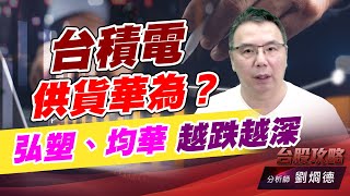 台積電供貨華為？弘塑、均華 越跌越深！｜台股攻略｜劉烱德 (圖)