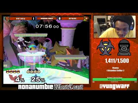 Rona Rumble: West Coast X | Winner's Finals | S2J (C.Falcon) vs Spark (Sheik)