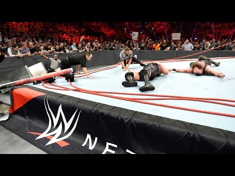 VIDEO: Additional Footage Of The Raw Ring Break