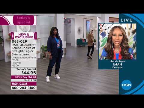HSN | IMAN Global Chic Fashions 02.27.2022 - 05 PM