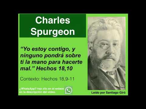 Hechos 18,10. Devocional de hoy. Charles Spurgeon en español.