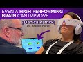 Danica Patrick's 🧠 BrainTap Session Results at The Biohacking Conference