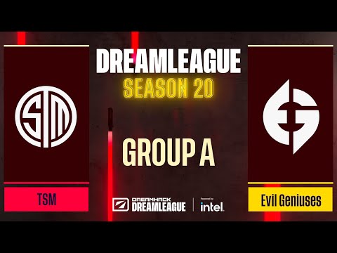 Dota2 - TSM vs Evil Geniuses - Game 1 - DreamLeague Season 20 - Group A