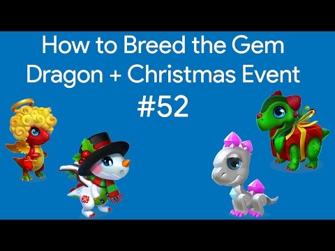 How to Breed the Gem Dragon + Christmas Event | DML Breeding Guide #52