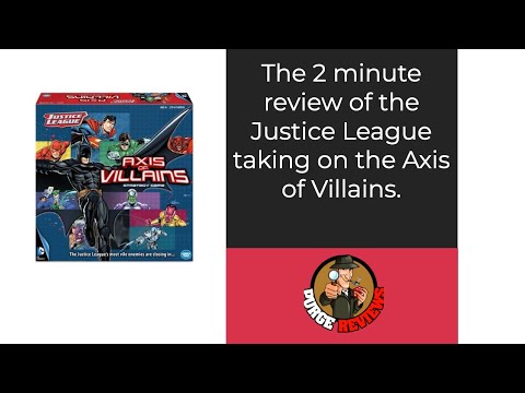 The Purge: # 3932 Justice League: Axis of Villains Strategy Game: The 2 Minute Review