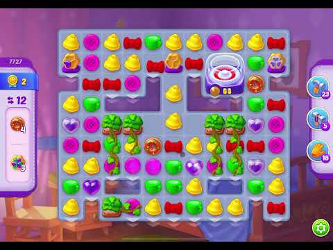 HomeScapes Level 7727 no boosters (17 moves)