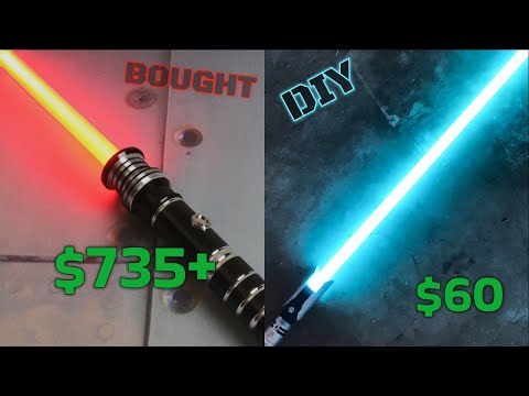 Epic DIY Lightsaber Build YOU Can Do!