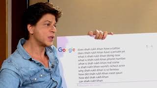 SRK answers the Internet's Most Searched Questions | Shah Rukh Khan video