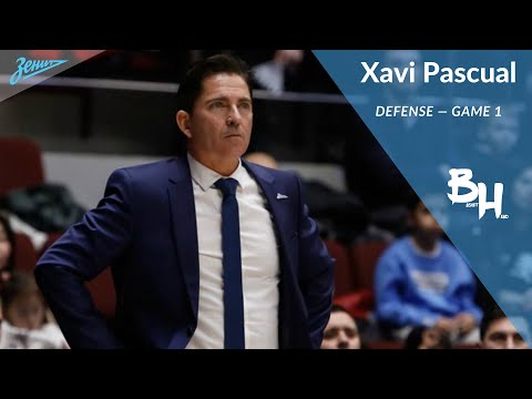 Xavi Pascual — Zenit: Defense against Barcelona (Euroleague playoffs | Game 1)