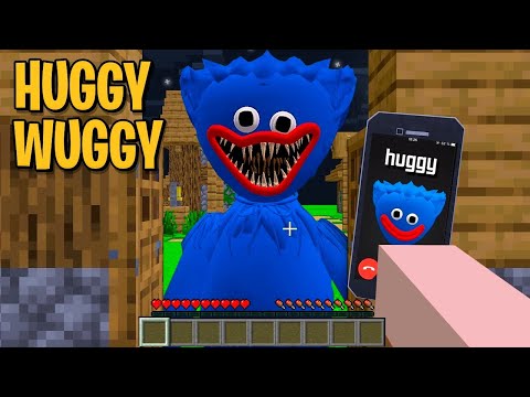 HUGGY WUGGY nos ATACOU as 3 HORAS da MANHÃ no Minecraft!
