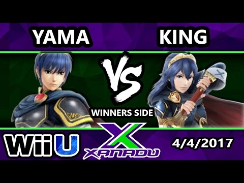 S@X 196 - Yama (Marth, Fox) Vs. King (Cloud, Lucina) - SSB4 Tournament - Smash for Wii U - Smash 4