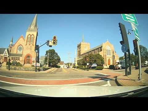 Driving through Norwood and Westood, Massachusetts