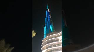 preview picture of video 'Burj Khalifa, amazing night view'
