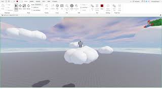 My first animation in roblox studio.