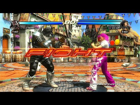 63_7 Armor King vs Jun y Asuka Kazama - Tekken Tag 2 ( Uchiha x24 ) Anakin-Skywalk07 PS3