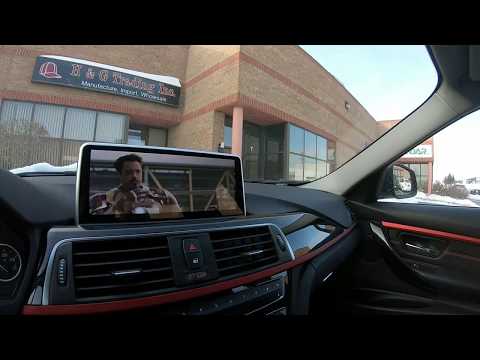 10.25" Android Navigation backup camera BMW F30 F31 F32 F33 Bmw 328 320 Cold Weather Test