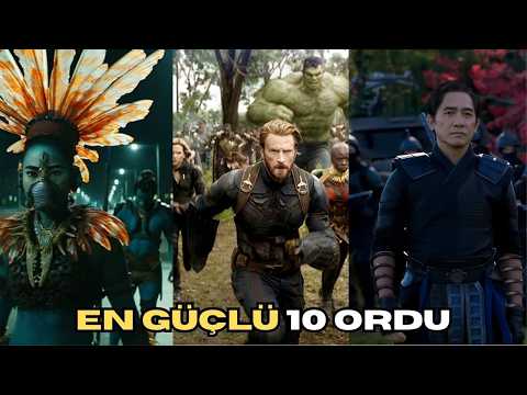 Marvel Sinematik Evrenindeki En Güçlü 10 Ordu Sıralama!