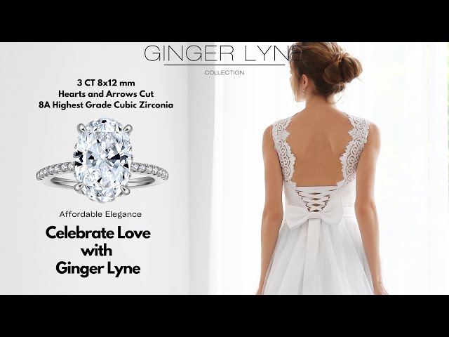Vídeo relacionado con Ginger Lyne Collection Henrietta Elven - Anillo ovalado con piedras de acro, diseño de rama de árbol, color rojo y dorado