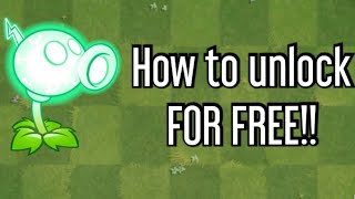 How to unlock Electric Peashooter for FREE! | (WORKING 2023) | Plants vs. Zombies 2