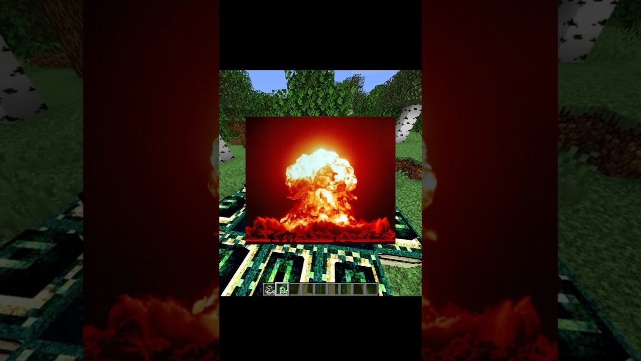 Extremely loud sound Minecraft #minecraft #memes #funny