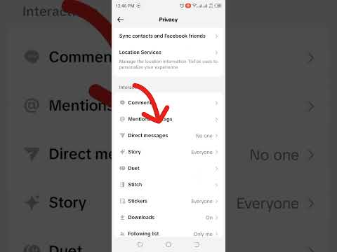 Tiktok message not sending problem| #ghulammari #tiktoksetting
