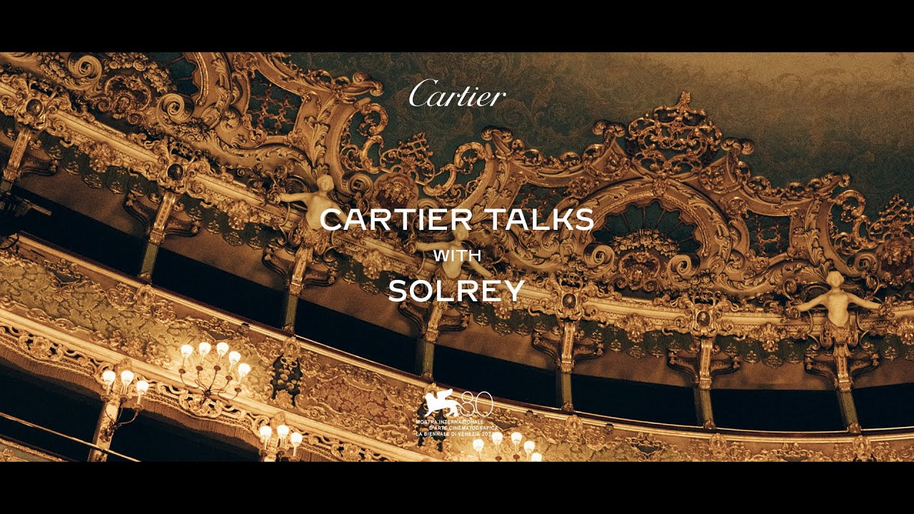 Cartier at The Venice International Film Festival: Ciao Casanova by Solrey at the Fenice theatre