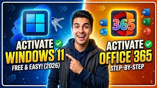 How to Activate Windows 11 & Microsoft Office 365 (2026 Updated) #wind