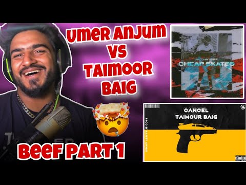 CANCEL TAIMOUR BAIG VS CHEAP SKATES | Taimoor baig vs umer anjum | Beef part 1