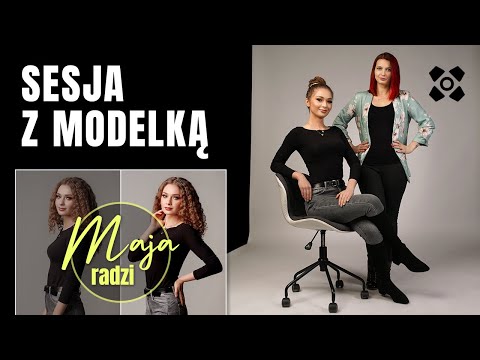 Maja radzi jak fotografować modelkę I Sesja z użyciem tylko jednej lampy #1