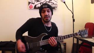 How to play ‘Scream Aim Fire’ by Bullet For My Valentine Guitar Solo Lesson w/tabs