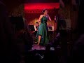 Jessica Vosk at 54 Below singing 