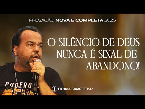 O silêncio de Deus nunca é sinal de abandono! | Moisés Rocha - Pregação nova e completa 2026