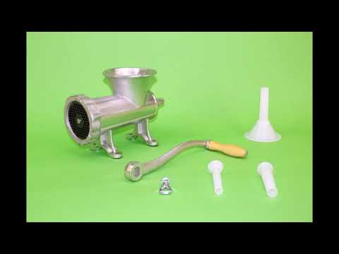 Tidal Kézi 32” Kézi Húsdaráló Aluminium Hús Daráló Új