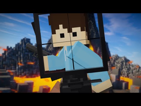 Minecraft Manhunt But We Added Guns: THE REMATCH