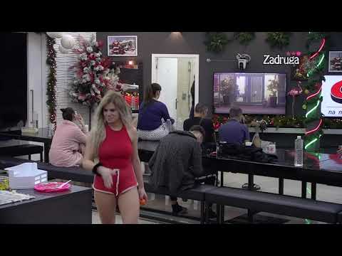 Zadruga 3 - Zadrugari prate emotivan razgovor Ivane i Baneta - 13.01.2020.