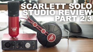 Video thumbnail for Focusrite Scarlett Studio CM25 Condenser Mic Review / Test by Podcastage