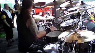 Jason Bittner and Shadows Fall "Thoughts Without Words" Mayhem Hartford 7/24