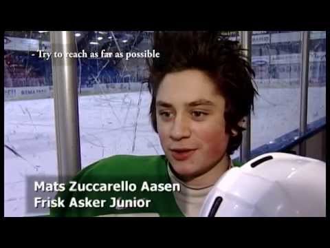 Mats Zuccarello telling his hockey dream in 2004
