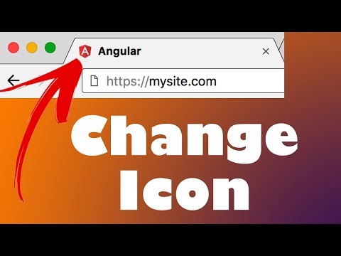 How to SET your website ICON in Angular
